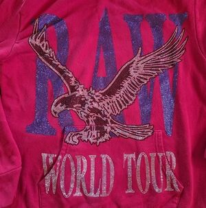 Rawyalty World Tour Sweatshirt Mens Medium